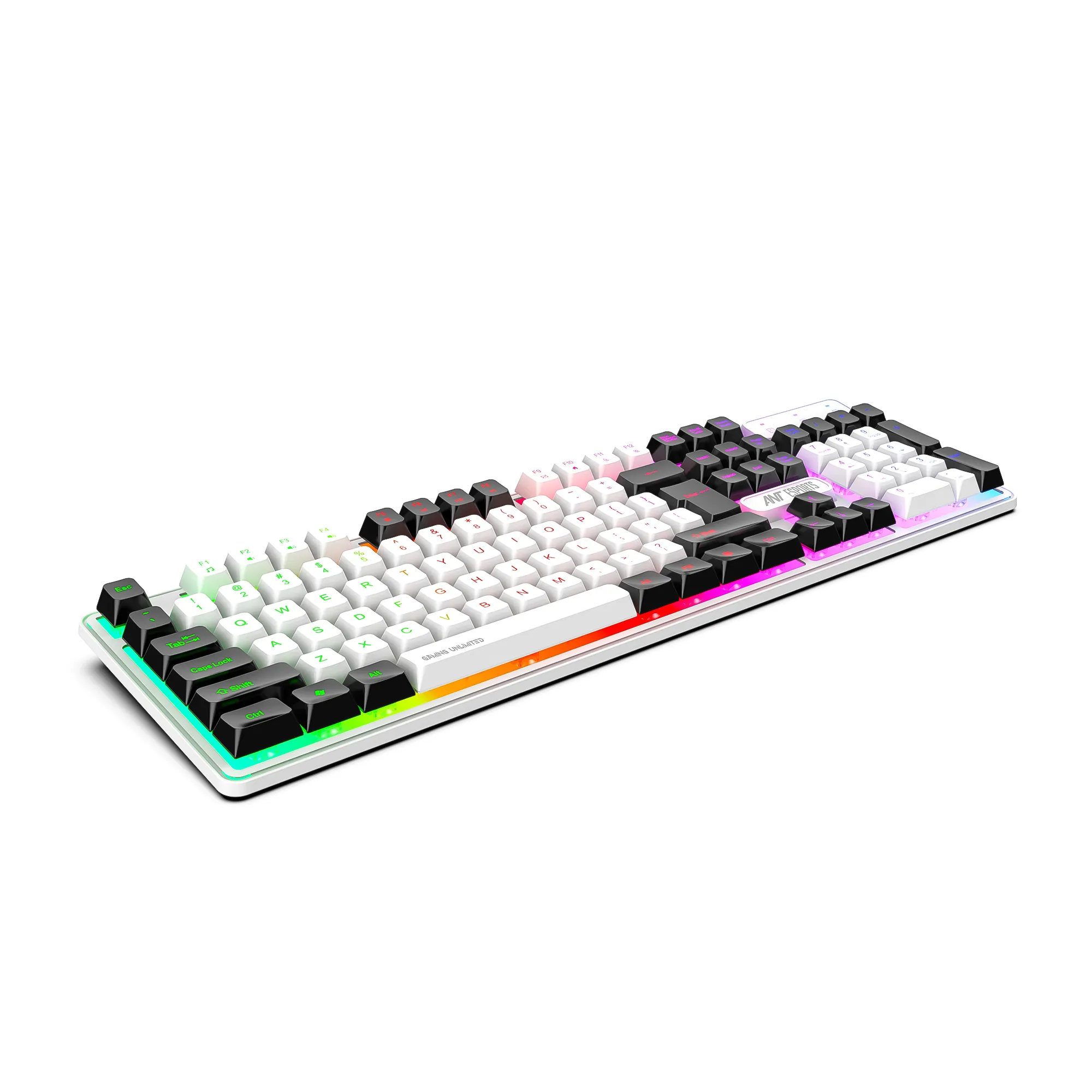 Ant Esports USB Gaming Keyboard Mouse Combo KM1610 RGB (Open Box) view 2